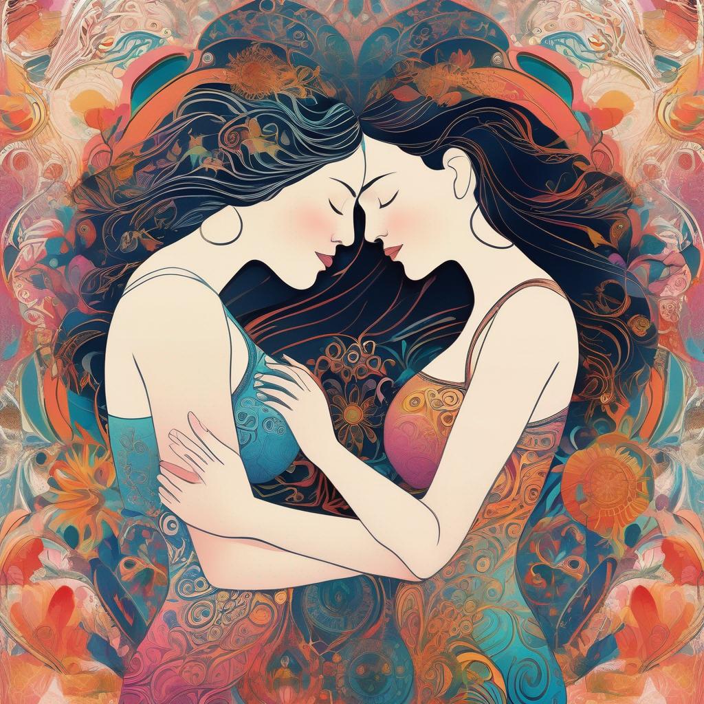 Exploring the depths of the subconscious mind, the feature image symbolizes the complex and enigmatic nature of the sex sister dream meaning.