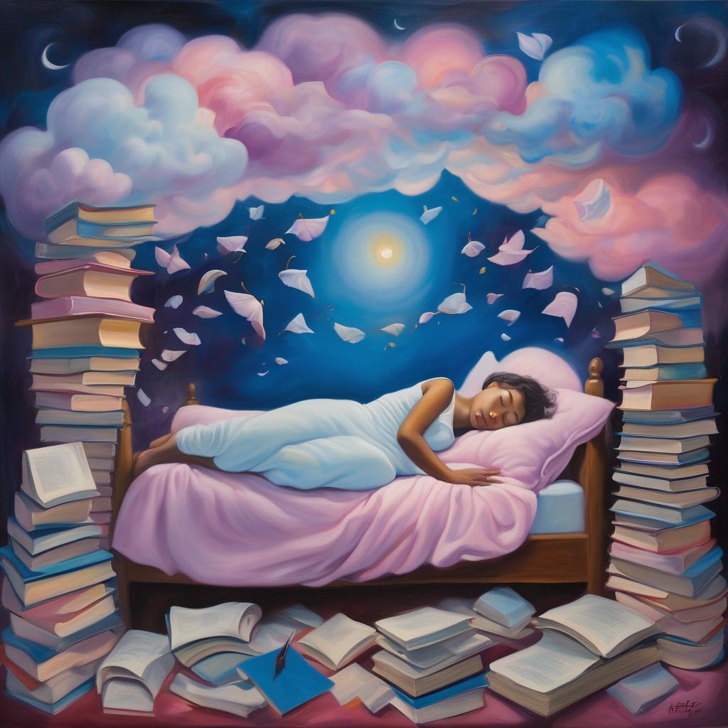 Exploring the mystical realm of dreams, where words come alive and reading takes on a whole new meaning.
