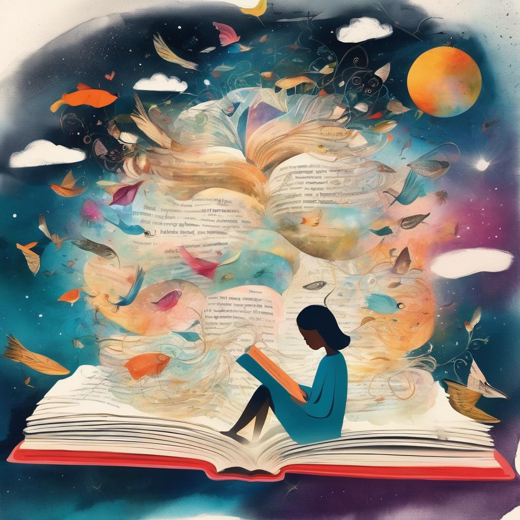Immerse yourself in the captivating world of reading in dreams, where words take on a whole new dimension.