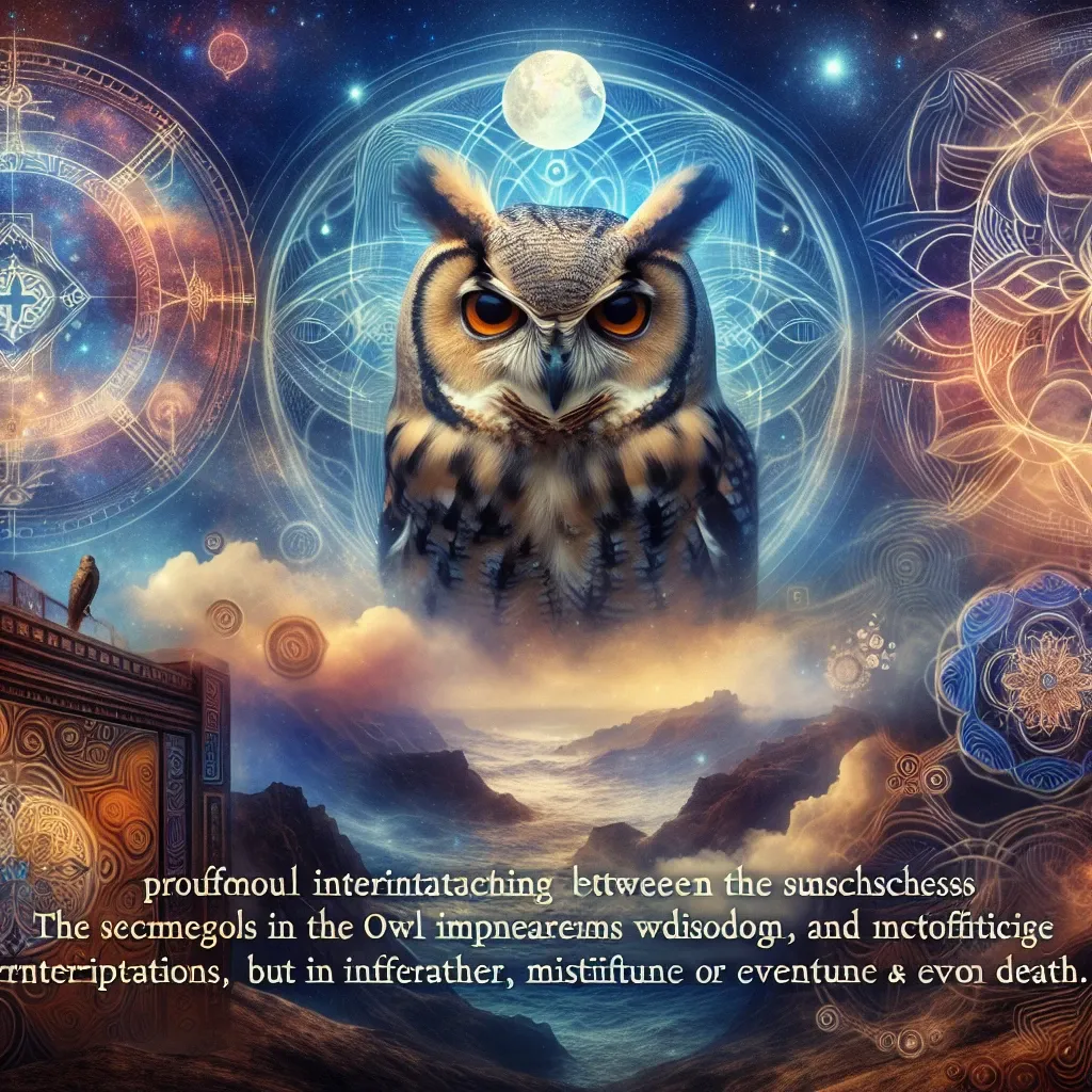 The Mysterious Owl: A Symbolic Guide in Our Dreams