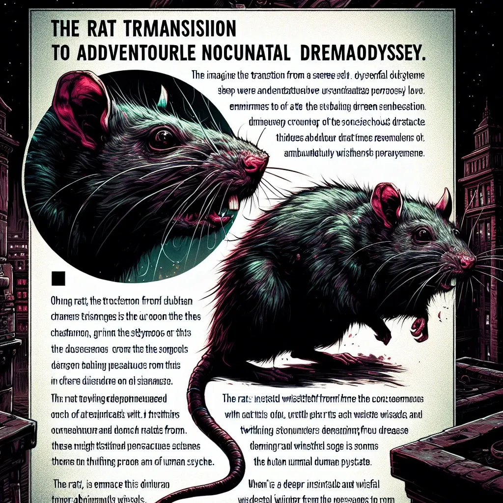 Delving into the Dream World: The Enigmatic Symbolism of Rats