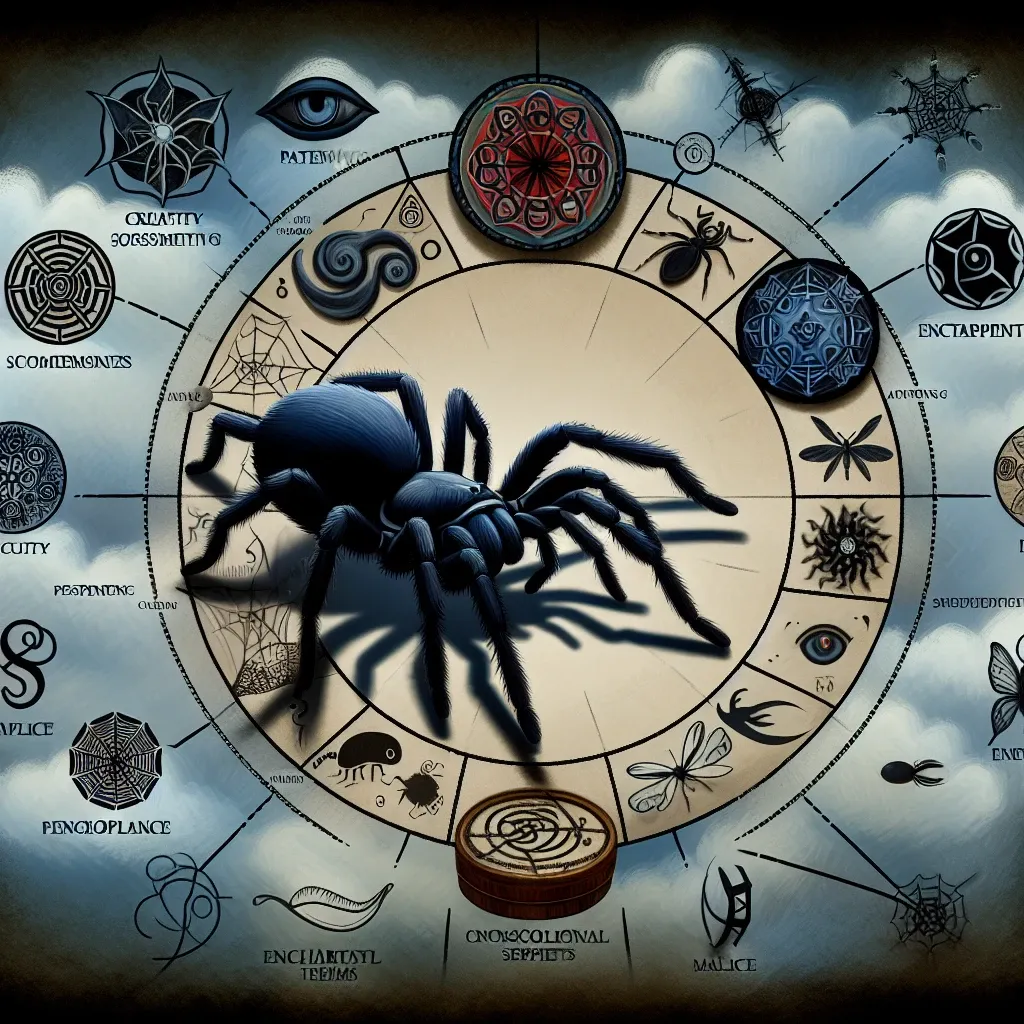 The Enigmatic Black Spider: A Symbol of the Subconscious