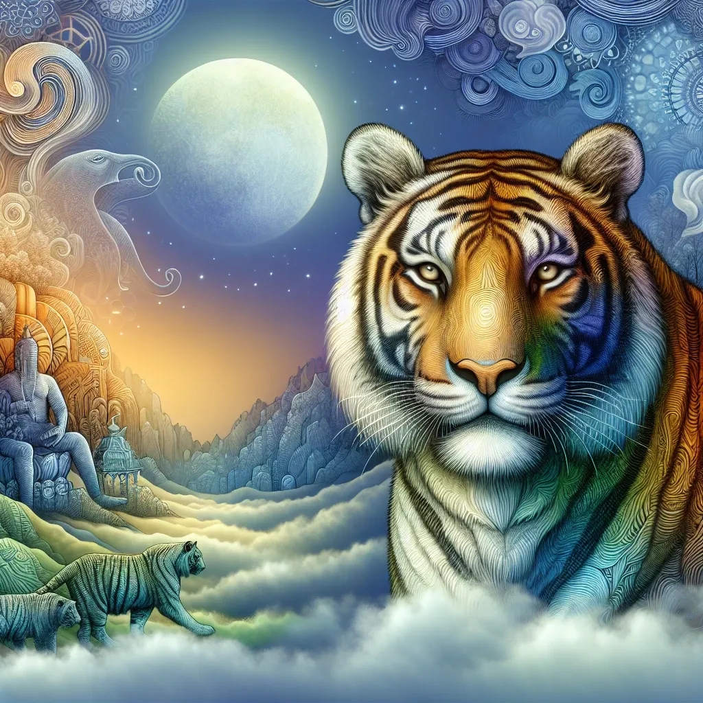 Exploring the Symbolism of a Friendly Tiger in Dreams