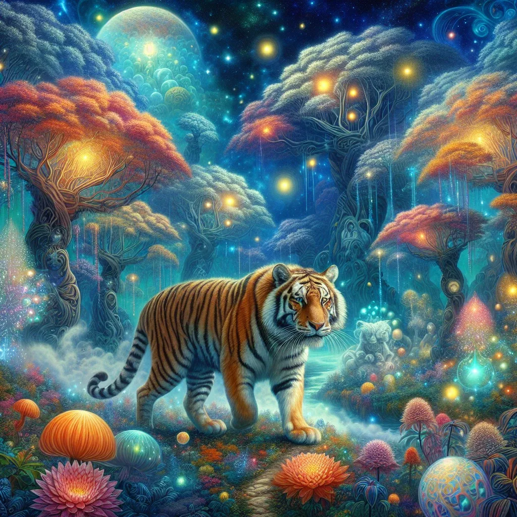 Discover the hidden meanings of dreaming about a friendly tiger and its impact on your subconscious.