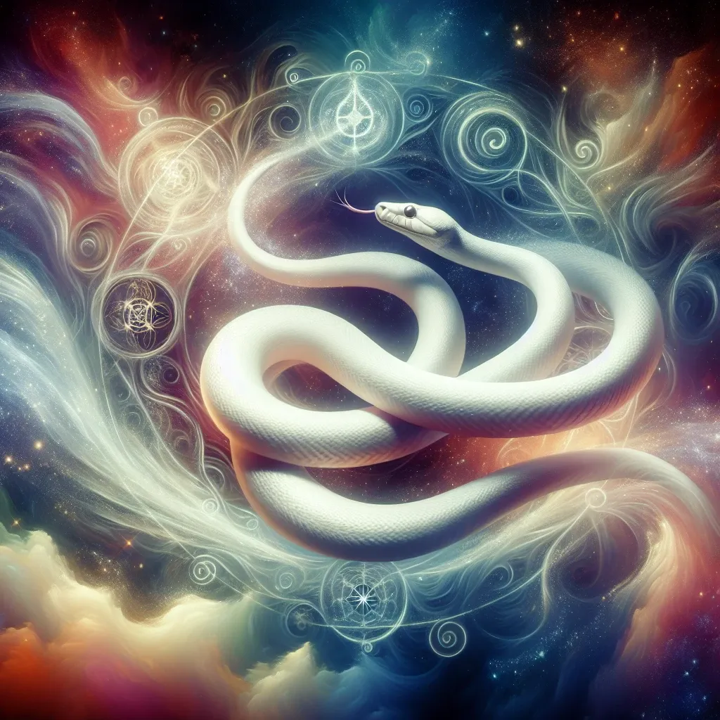 Decoding the Dream Realm: The Ethereal White Snake and Its Symbolic Significance