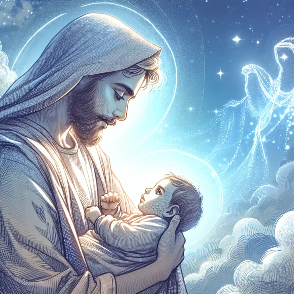 Biblical significance of holding a baby in a dream