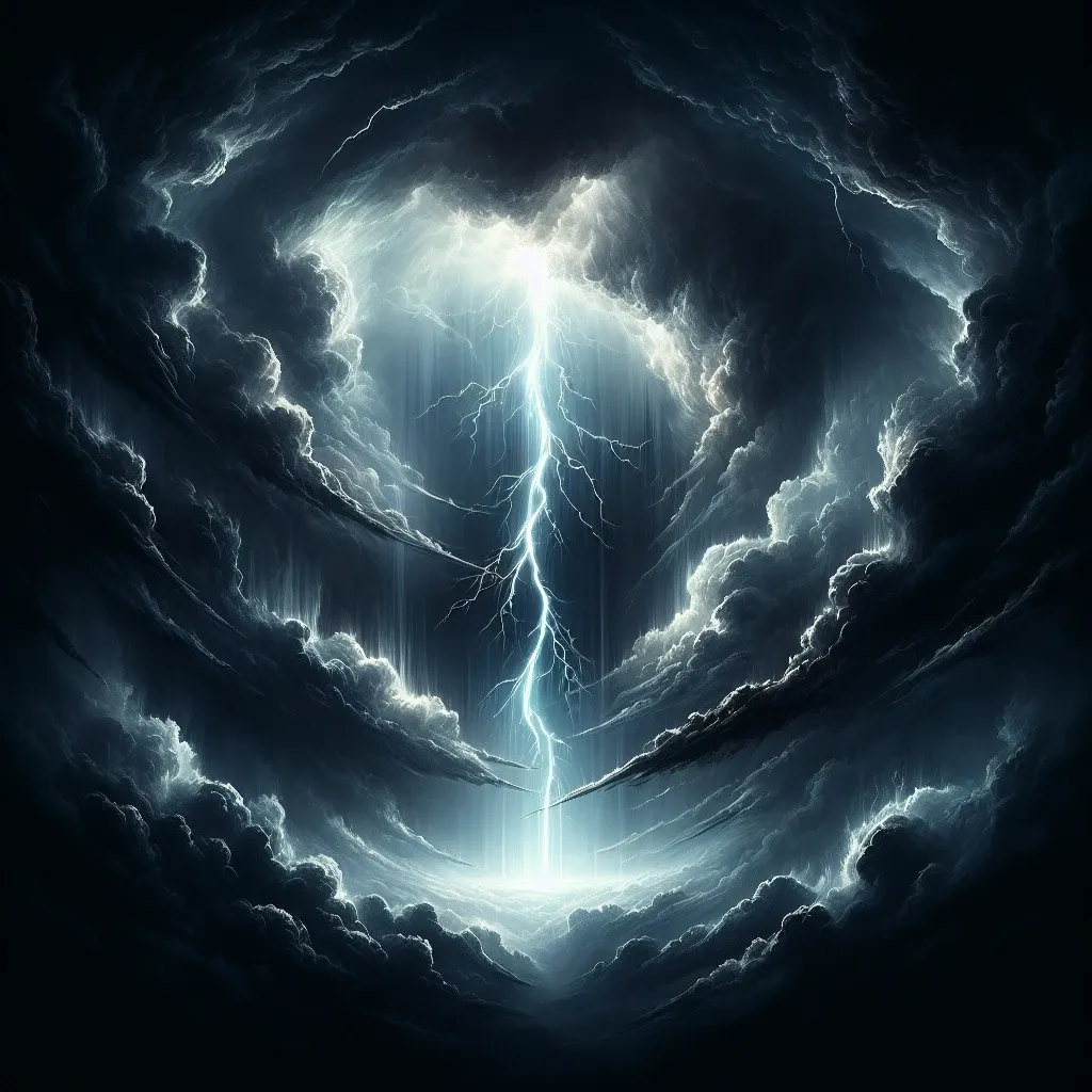 Stormy skies and lightning in the Bible: Symbolism and Messages