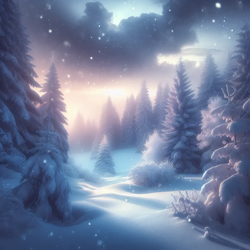 Snow in dreams can symbolize purity, tranquility, and transformation.