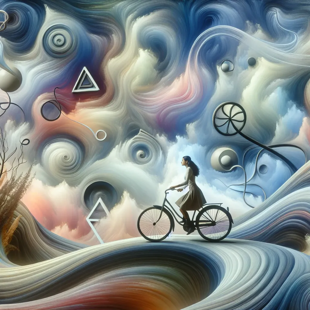 Exploring the spiritual meaning of riding a bicycle in dreams