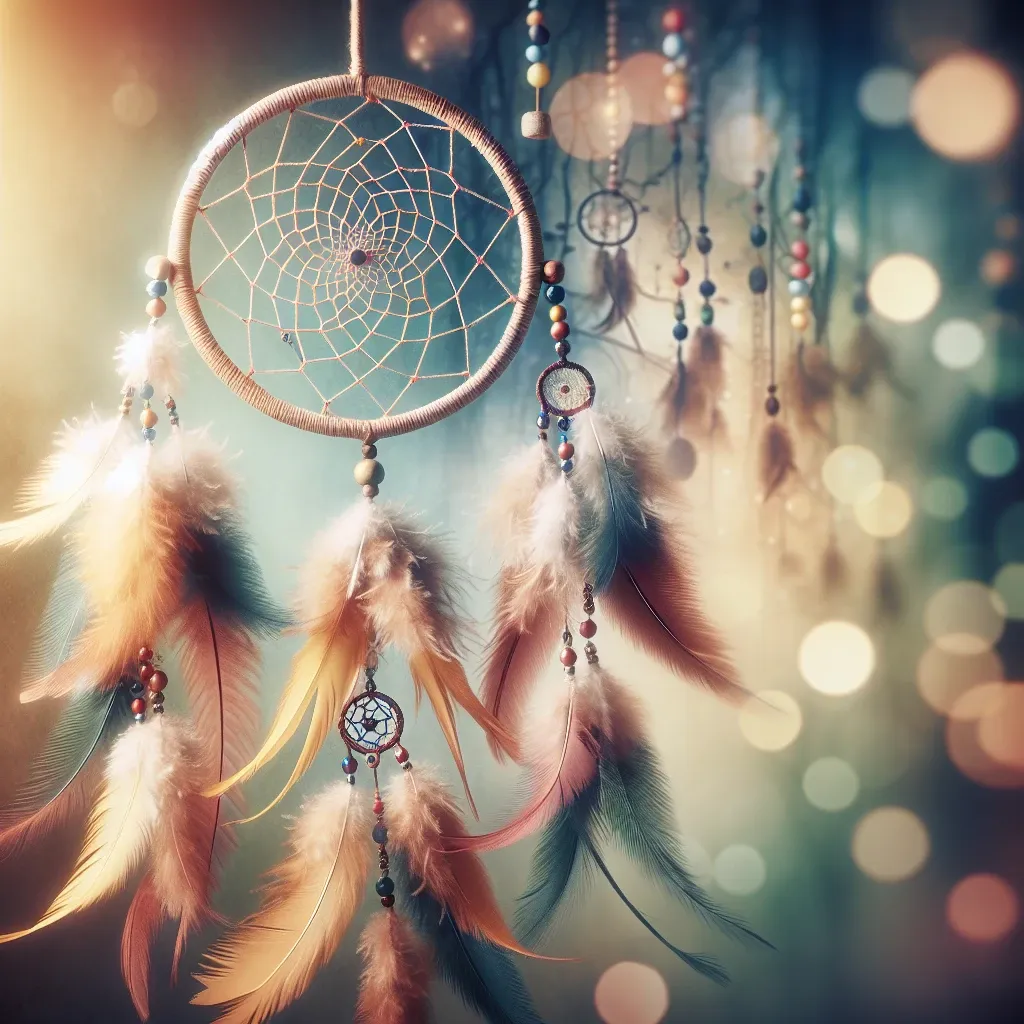 Dreamcatcher symbolizing the mystery of dreams