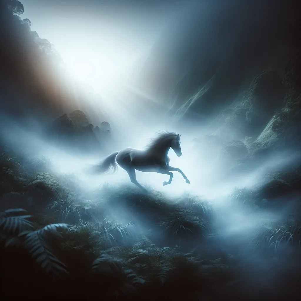 The enigmatic presence of horses in dreams is rich with mystical symbolism, offering insights into hidden aspects of our lives and psyches.