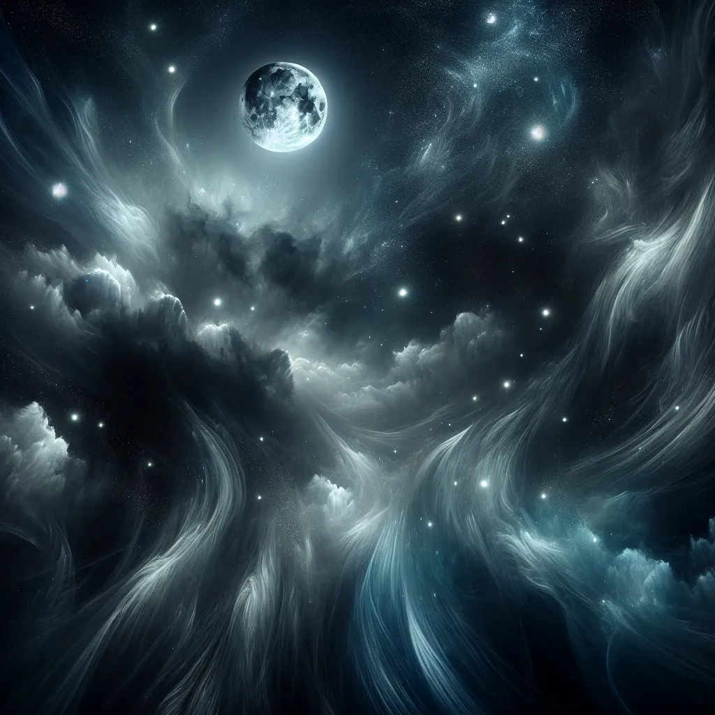 The full moon's mystical presence influences the content and symbolism of our dreams.